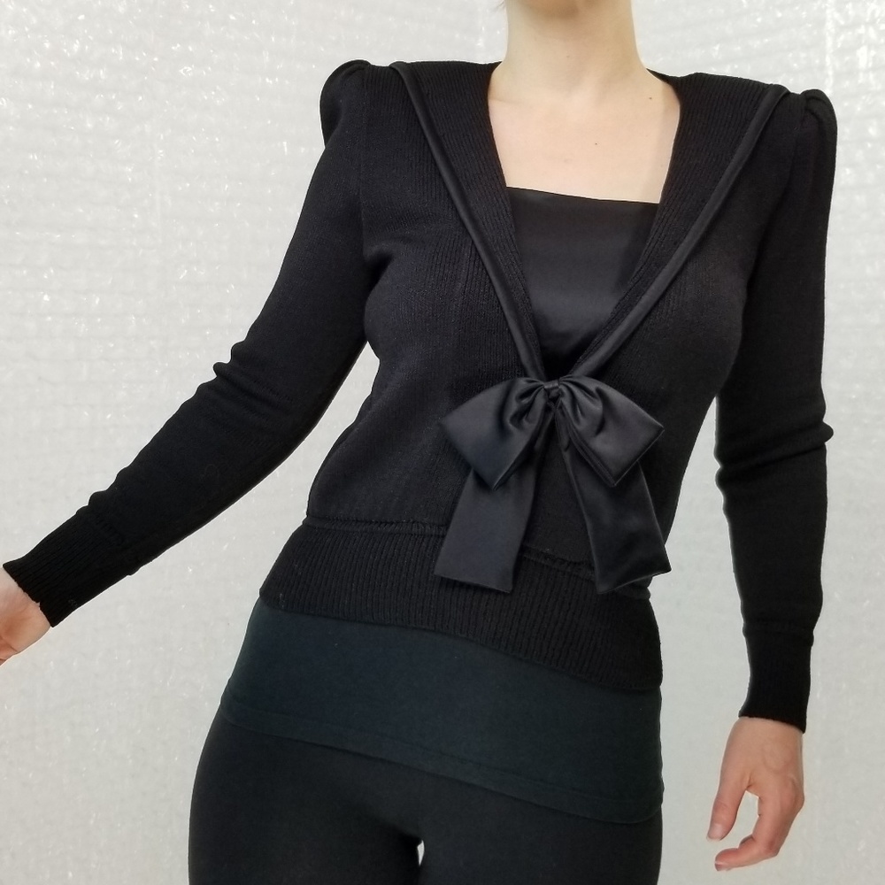 St. John Vintage 1970s knit top